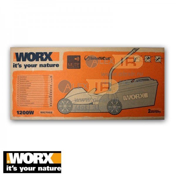 WORX WG706E газонокосилка электрическая