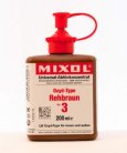 Mixol №3 коричневый тип LW оксид (колер концентрат)