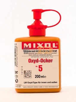 Mixol №5 охра тип LW оксид (колер концентрат)