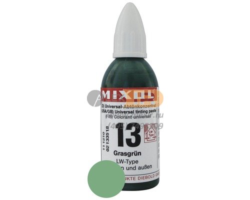 Mixol №13 Травянисто-зеленый тип LW (колер концентрат)