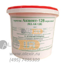Акцент-128 герметик акрил-силиконовый 7кг