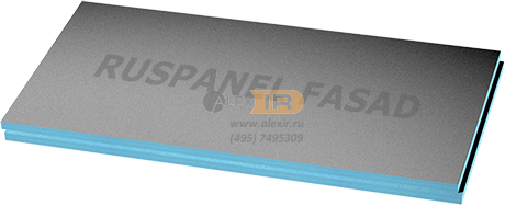 RUSPANEL FASAD 40 (панель 40 х 0.585 х 1.185 мм, 0.69м2)