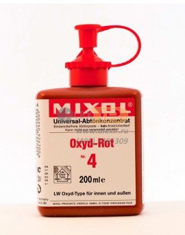 Mixol №4 оксид красный тип LW оксид (колер концентрат)